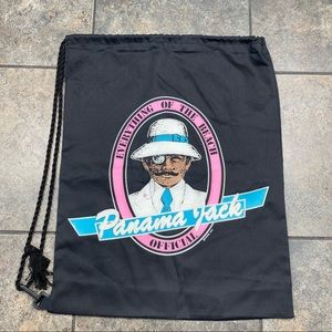 VTG 90’s Panama Jack Drawstring Bag 17x21”